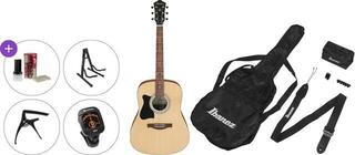 Dreadnought kitarr Ibanez V50LNJP-OPN Premium SET Open Pore Natural Dreadnought kitarr