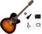 elektroakustisk guitar Takamine GJ72CE Premium SET Brown Sunburst elektroakustisk guitar
