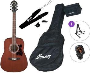 Ακουστική Κιθάρα Ibanez V54NJP Pack Standard SET Open Pore Natural Ακουστική Κιθάρα