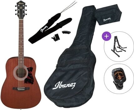 Ακουστική Κιθάρα Ibanez V54NJP Pack Standard SET Open Pore Natural Ακουστική Κιθάρα - 1