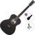 Akustická kytara SX SO104 Standard SET Matte Black Akustická kytara