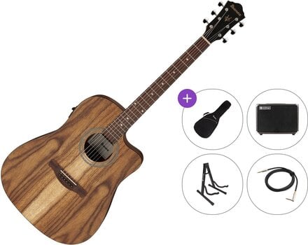 Chitară electro-acustică Dreadnought Ibanez V40WSCE-OPB Premium SET Open Pore Brown Chitară electro-acustică Dreadnought - 1