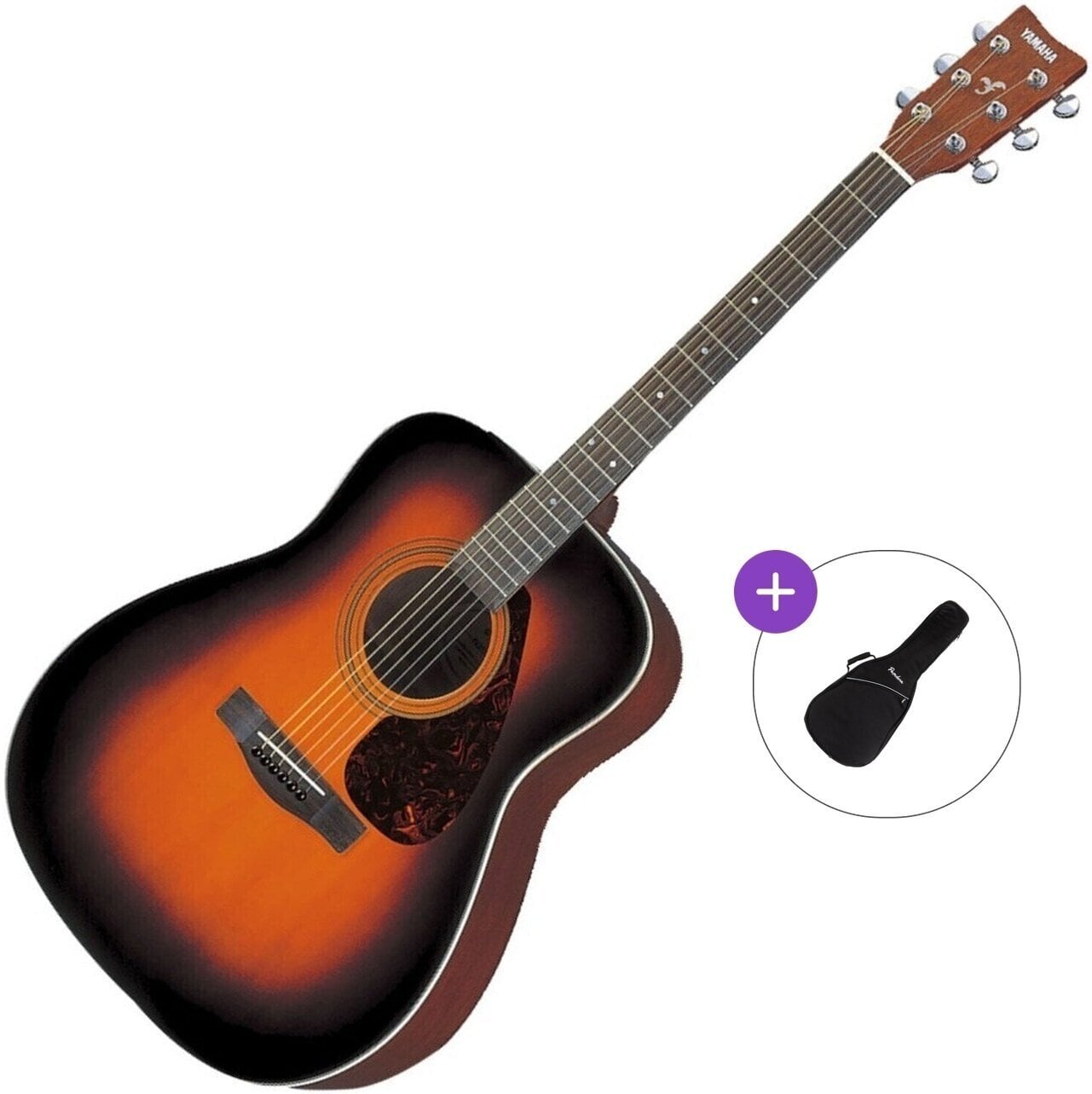 Dreadnought kitarr Yamaha F370 Basic SET Tobacco Brown Sunburst Dreadnought kitarr