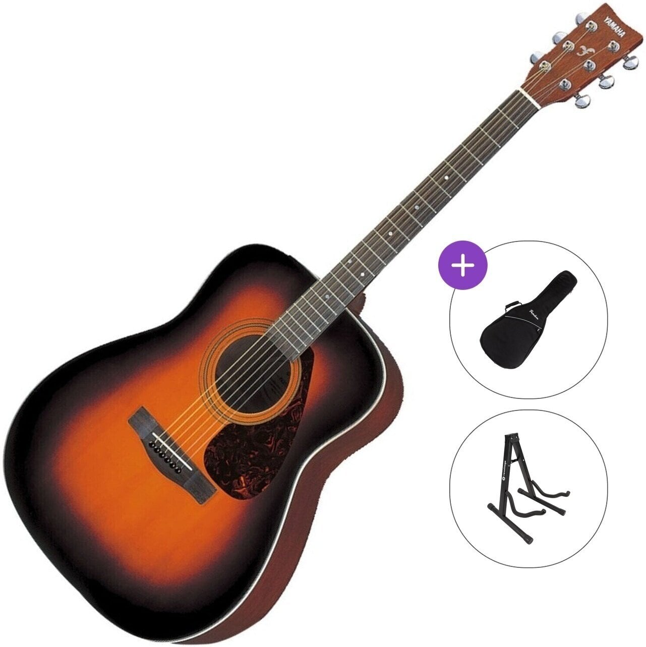 Dreadnought Guitar Yamaha F370 Standard SET Tobacco Brown Sunburst Dreadnought Guitar