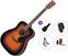Dreadnought Guitar Yamaha F370 Premium SET Tobacco Brown Sunburst Dreadnought Guitar