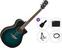 elektroakustiline kitarr Yamaha APX600 Premium SET Oriental Blue Burst elektroakustiline kitarr