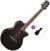 Chitarra Semiacustica Jumbo Takamine GF49CE CB Basic SET Cosmic Black Sparkle Chitarra Semiacustica Jumbo