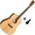 Guitarra dreadnought Cort EARTH 60 Basic SET Natural Gloss Guitarra dreadnought