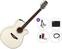 Elektroakustična jumbo Takamine GN37CE PW Premium SET Pearl White Elektroakustična jumbo