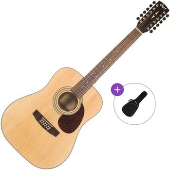 12-snarige akoestische gitaar Cort Earth 70-12 Basic SET Open Pore Natural 12-snarige akoestische gitaar - 1