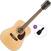 12-snarige akoestische gitaar Cort Earth 70-12 Basic SET Open Pore Natural 12-snarige akoestische gitaar