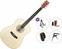 Dreadnought-kitara SX SD304T Premium SET Natural Dreadnought-kitara