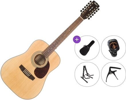 12-snarige akoestische gitaar Cort Earth 70-12 Premium SET Open Pore Natural 12-snarige akoestische gitaar - 1