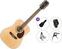 12-snarige akoestische gitaar Cort Earth 70-12 Premium SET Open Pore Natural 12-snarige akoestische gitaar