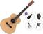 Jumbo akoestische gitaar SX SS700-NT Premium SET Natural Jumbo akoestische gitaar
