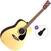 Elektroakustická kytara Dreadnought Yamaha FX 310 A Basic SET Natural Elektroakustická kytara Dreadnought