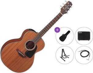 Elektroakustická gitara Jumbo Takamine GX11ME Premium SET Natural Satin Elektroakustická gitara Jumbo