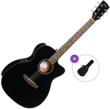 Chitarra Semiacustica Jumbo Cort L60CE Basic SET Black Gloss Chitarra Semiacustica Jumbo - 1