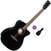 Chitarra Semiacustica Jumbo Cort L60CE Basic SET Black Gloss Chitarra Semiacustica Jumbo