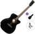 Chitarra Semiacustica Jumbo Cort L60CE Standard SET Black Gloss Chitarra Semiacustica Jumbo