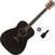 Dreadnought z elektroniką Yamaha FX400 Basic SET Smoky Black Dreadnought z elektroniką