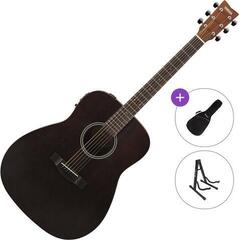 elektroakustisk gitarr Yamaha FX400 Standard SET Smoky Black elektroakustisk gitarr