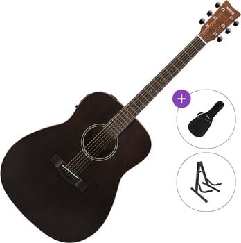 Dreadnought z elektroniką Yamaha FX400 Standard SET Smoky Black Dreadnought z elektroniką - 1