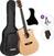 Akustikgitarre Cascha CGA110 Standard SET Natural Akustikgitarre