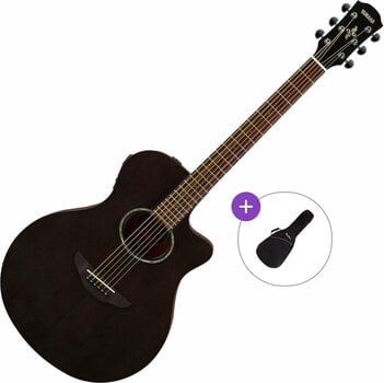 Chitarra Semiacustica Jumbo Yamaha APX 600M Basic SET Smokey Black Chitarra Semiacustica Jumbo - 1