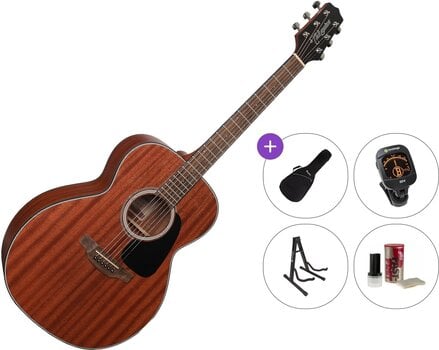 Jumbokitara Takamine GN11 Premium SET Natural Satin Jumbokitara - 1