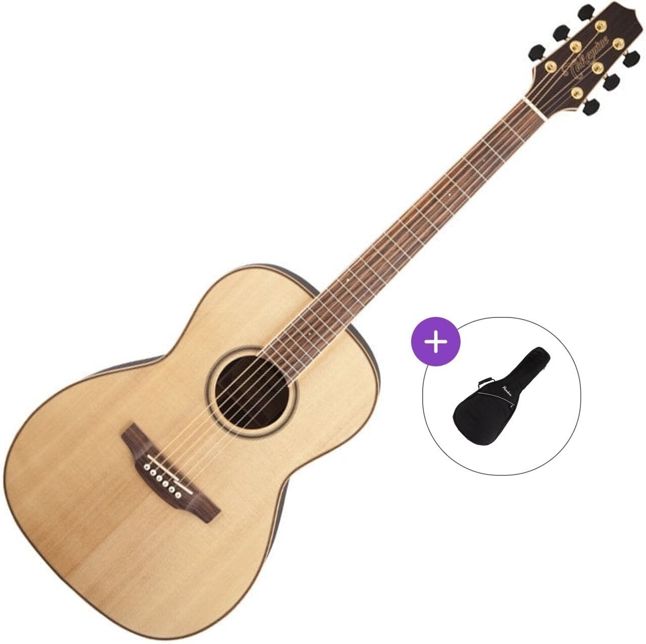 Folkegitar Takamine GY93 Basic SET Natural Folkegitar