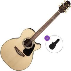 Elektroakustická gitara Jumbo Takamine GN51CE Basic SET Natural Elektroakustická gitara Jumbo
