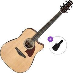 electro-acoustic guitar Ibanez AAD51CE-NT Basic SET Natural electro-acoustic guitar