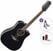 12 stygų akustinė-elektrinė gitara Takamine GD38CE Standard SET Black 12 stygų akustinė-elektrinė gitara