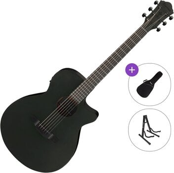 guitarra eletroacústica Ibanez AEG621-BOT Standard SET Black Out guitarra eletroacústica - 1