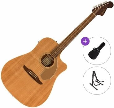 Dreadnought elektro-akoestische gitaar Fender Redondo Player Standard SET Natural Dreadnought elektro-akoestische gitaar - 1