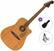 Dreadnought elektro-akoestische gitaar Fender Redondo Player Standard SET Natural Dreadnought elektro-akoestische gitaar