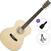 Folkkitarr SX SO204G Standard SET Natural-Transparent Black Folkkitarr
