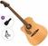 Chitarra Semiacustica Dreadnought Fender Redondo Player LH Standard SET Natural Chitarra Semiacustica Dreadnought