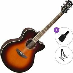 guitarra eletroacústica Yamaha CPX600 Standard SET Old Violin Sunburst guitarra eletroacústica