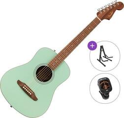 Dreadnought-kitara Fender California Standard Redondo Mini Standard SET Surf Green Dreadnought-kitara