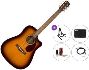 elektroakustisk gitar Fender CD-140 SCE Premium SET Sunburst elektroakustisk gitar