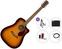elektroakustisk gitar Fender CD-140 SCE Premium SET Sunburst elektroakustisk gitar