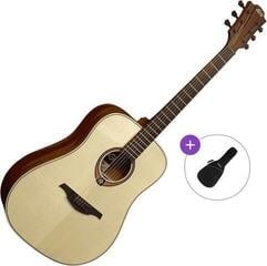 Dreadnought-gitarr LAG Tramontane 88 T88D Basic SET Natural Dreadnought-gitarr