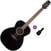 Jumbo Guitar Takamine GN30 Basic SET Black Jumbo Guitar