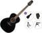 Jumbo Guitar Takamine GN30 Premium SET Black Jumbo Guitar