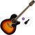 elektroakustiskā ģitāra Takamine GN51CE Basic SET Brown Sunburst elektroakustiskā ģitāra