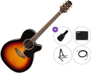 electro-acoustic guitar Takamine GN51CE Premium SET Brown Sunburst electro-acoustic guitar