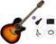 Elektroakustinen kitara Takamine GN51CE Premium SET Brown Sunburst Elektroakustinen kitara