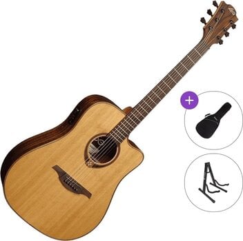 Dreadnought Ηλεκτροακουστική Κιθάρα LAG Tramontane 118 T118DCE Standard SET Natural Dreadnought Ηλεκτροακουστική Κιθάρα - 1